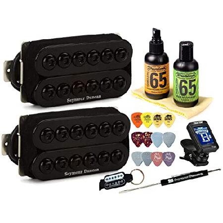 Seymour Duncan Invader High Output Humbucker Pickup Set with True Tune Tuner, Care Kit and Picks 11108-31-B