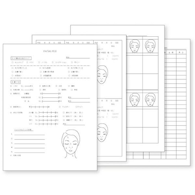 フェイシャル エステティック カウンセリング カルテ ａ4サイズ 6ページ 50組 カウセリングシート 診断書 説明書 エステサロン エステ用品 通販 Lineポイント最大0 5 Get Lineショッピング