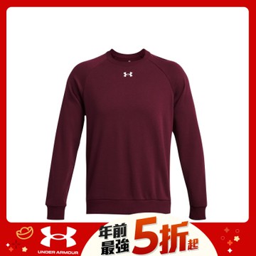 【UNDER ARMOUR】男 Rival Fleece 長袖T-Shirt_1379755-609