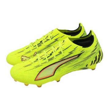 Puma 足球釘鞋 Ultra 6 Ultimate FG 男鞋 黃 輕量 支撐 短草皮 108699-01