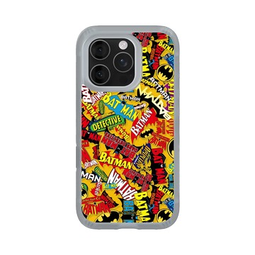 iPhone 16 Pro AirX 流變灰 - Batman 蝙蝠俠 - Logo貼紙款