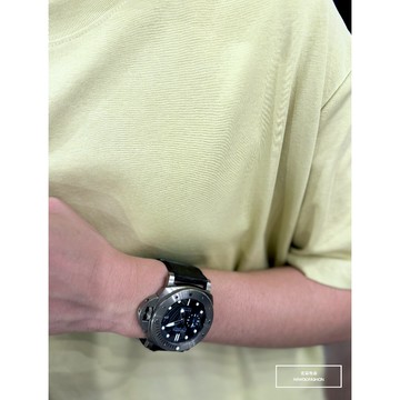 『老爺有喜』重磅簡約純色素面短T(NOF2503N5037)-淺綠