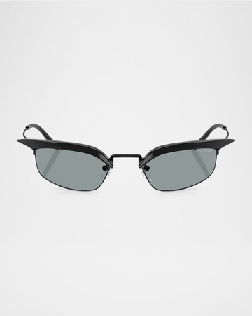 B50S Rectangle Metal Sunglasses