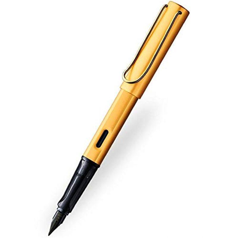 LAMY ラミー 万年筆 M 中字 ルクス ゴールド L75-M 両用式 正規輸入品