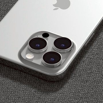 iPhone 15 Pro /15 Pro Max Lenzguard 藍寶石鏡頭保護貼(三顆/組) 炫彩
