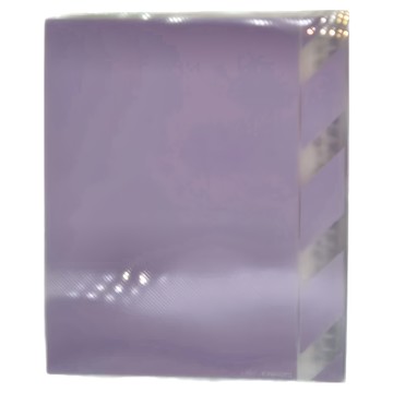 KyOKUTO B5 26孔寬幅半透明彩色資料夾  粉紫  1本