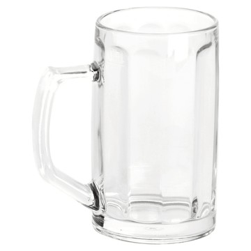 EXCELSA 經典直紋啤酒杯 300ml  1個  110 x 72 x 130mm