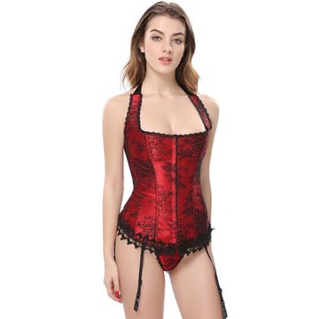 魚骨短款加長魚骨大碼外穿宮廷束腰帶胸衣上衣腰封束身吊襪帶女