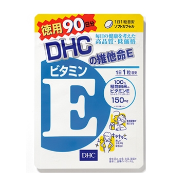 《DHC》維他命 E (90日份/90粒)