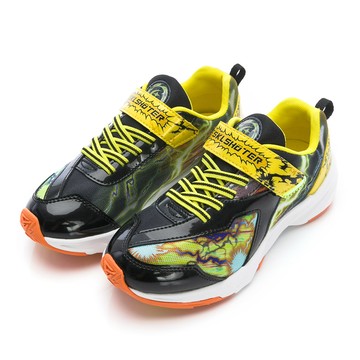 Moonstar 月星 SS SK雷技能 中大童 運動鞋 黃/黑 SK00823