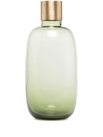 Skultuna - Damejeanne ombré vase - unisex - Brass - One Size - Green