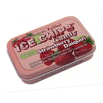 Ice Chips Candy Strawberry Daiquiri 1.76 oz by Ice Chips Candy