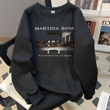 美式大學t oversize 大學t 衛衣女 衣服 大尺碼長版 設計感上衣 美式復古衛衣 韓版上衣 長袖上衣 秋冬女裝