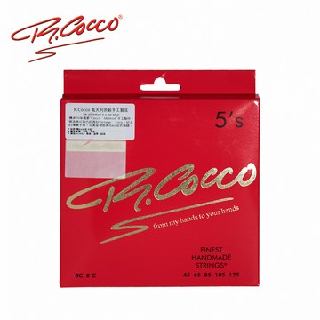 Richard Cocco RC5C-S 45-125 手工電貝斯弦 五弦【敦煌樂器】