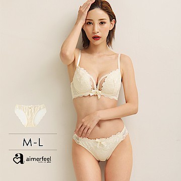 aimerfeel 棣棠花蕾絲三角內褲 單品內褲-454421-OW