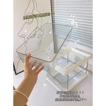 雙層收納宿舍桌面陳列架杯子