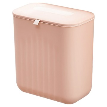 i life 廚房浴室壁掛垃圾桶  26 x 16 x 29cm  櫻花粉