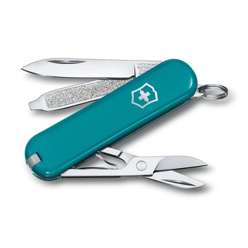 VICTORINOX 瑞士維氏 瑞士刀 Mountain Lake 湖水綠 0.6223.23G