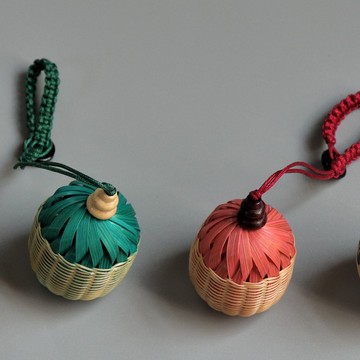 小寬竹工端午節禮物竹編香囊防疫殺菌非遺掛件純手工編織掛飾