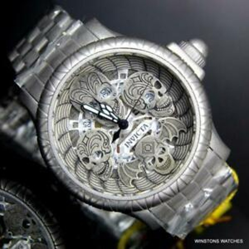 おしゃれ 腕時計 インビクタ インヴィクタ Invicta Bone Collector ...