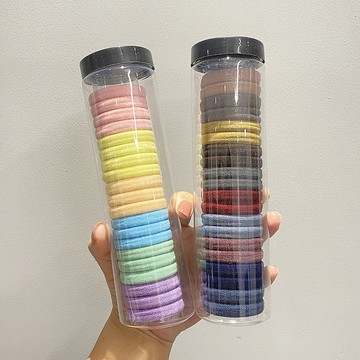 【粉紅菲菲】扎高馬尾頭繩橡皮筋女生髮圈綁頭髮繩皮套皮筋頭飾 38-0277