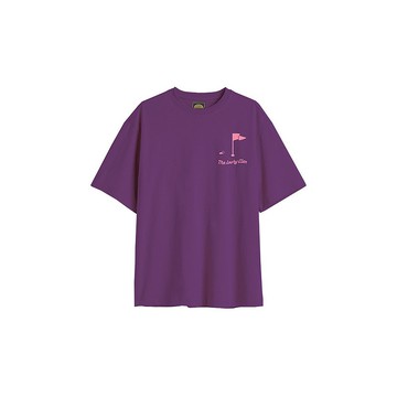 LOCHYCLAN 中性 短袖直身T恤(紫) - Daniel Wong
