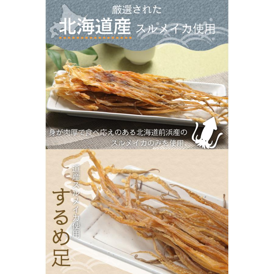 北海道産 するめ足 1000ｇ 1kg 無添加 業務用 国産 前浜産 宅配便送料無料