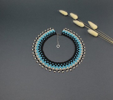 手工串珠裝飾項鍊，獻給妳