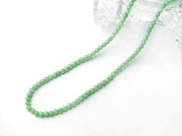 冰糯種果綠翡翠珠串 / 珠鍊 | 天然A貨翡翠項鍊