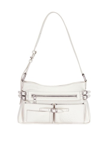 Flat Pocket Shoulder Bag