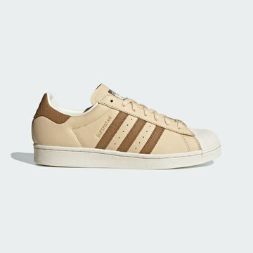 Adidas Superstar [IF1580] 男女 休閒鞋 經典 Originals 皮革 貝殼頭 三葉草 奶茶