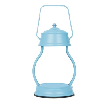 夏潮守夜人金屬香氛蠟燭暖燈  聖托里尼 藍色