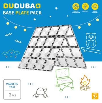 【DUDUBAO】五感繪本磁力片-大幫手（透明2片)