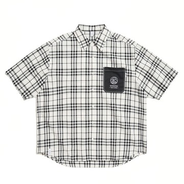 江戶勝｜男裝｜條紋短袖襯衫