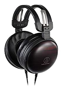 audio-technica ヘッドホン ハイレゾ音源対応 ウッドハウジング ATH-AWKT(中古品)