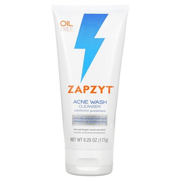 Zapzyt, 粉刺護理洗面奶，6.25 盎司（177 克）