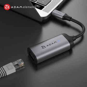 e1 USB Type-C 公對 Gigabit 高速乙太網路 轉接器