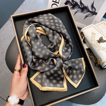 杭州絲綢桑蠶絲絲巾凱旋門雙面真絲絲巾女細春秋冬窄領巾飄帶圍巾