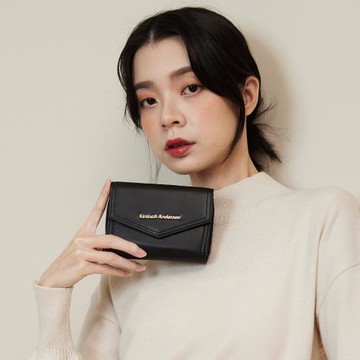 【Kinloch Anderson】Carol 信封式中夾-優雅黑