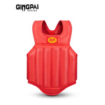 散打護胸成人泰拳訓練護具護身格斗搏擊護甲兒童跆拳道比賽男女厚