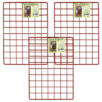 龍泰 多用途網片置物架 28x40  紅色  3組