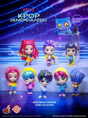 HOT TOYS CBX351 KPOP 獵魔女團 Q版公仔 盲盒套組(8入)