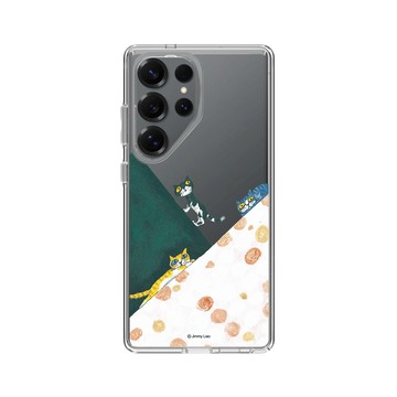 Galaxy S25 Ultra Clear 透明 - 幾米 Jimmy Liao - 遺失了一隻貓日光浴