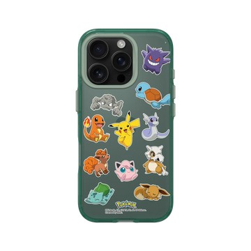 iPhone 16 Pro Clear 憂墨綠 - 寶可夢 Pokemon - Sticker-去吧寶可夢