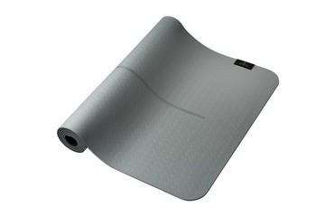 TPE 止滑輕巧瑜珈墊 4mm (灰)