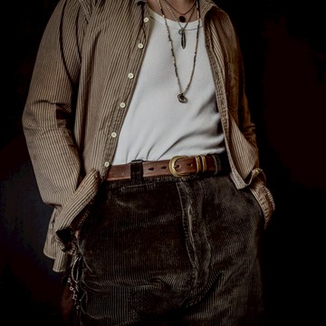 Vintage Look Belt 舊化馬鞍皮革腰帶 Type.2