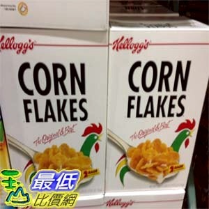 [COSCO代購5] C99140 KELLOGG'S 家樂氏 原味玉米早餐脆片 600公克 X 2入 共1200g