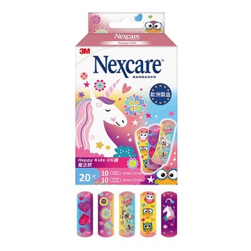 【3M】OK繃-Happy Kids魔法款（20片/盒）