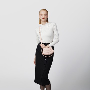 【免費升級送禮包裝】賽諾琳 肩包-藕粉色/BF831-26-MP