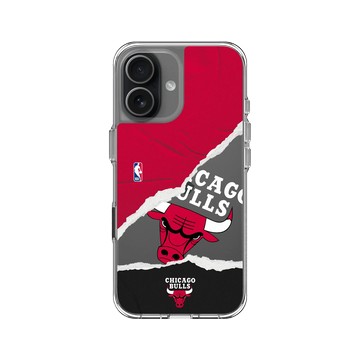 iPhone 17 Clear Case（相機按鈕） 透明 - NBA - 熱血系列-芝加哥公牛 Chicago Bulls - Sweat and Tears